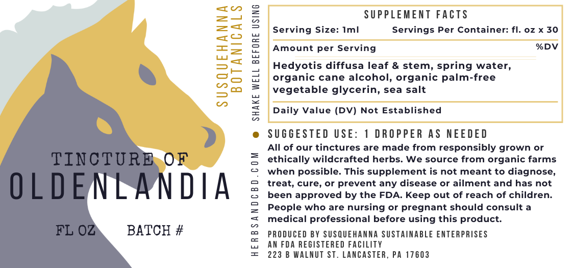 Oldenlandia Tincture