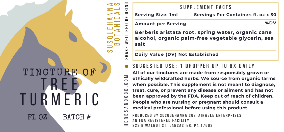 Tree Turmeric Tincture