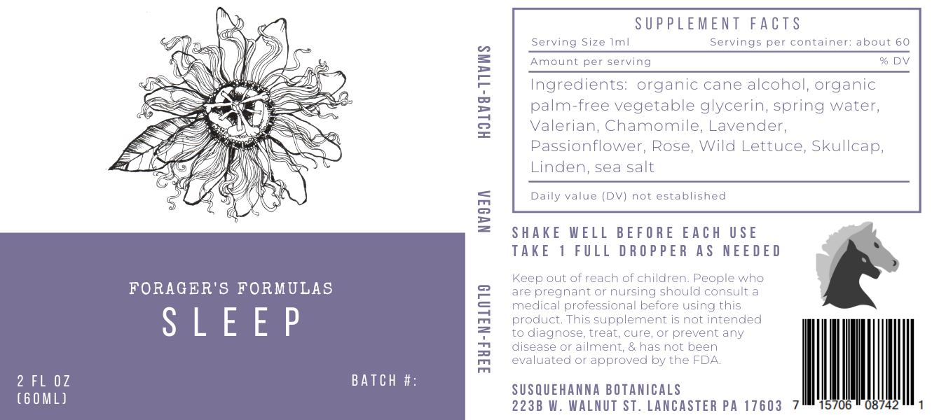 Sleep Tincture - Forager's Formulas