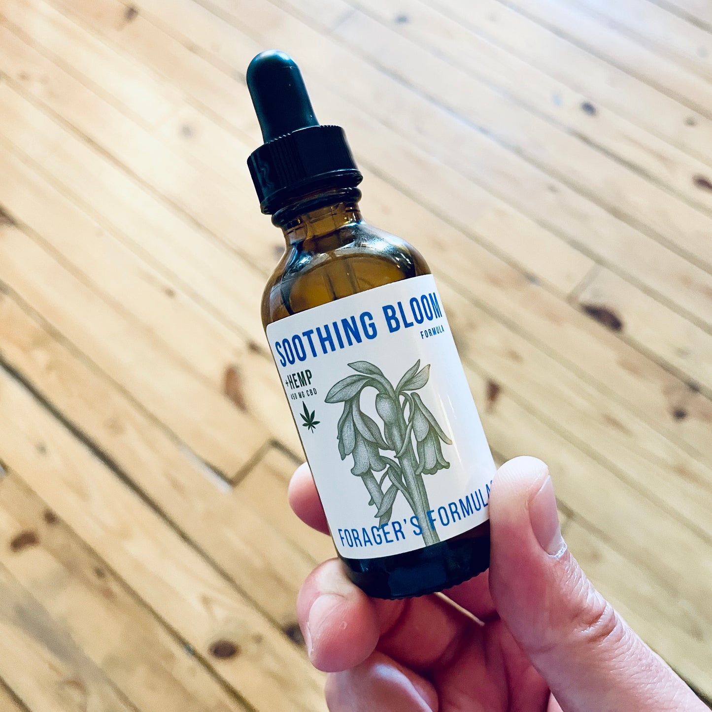Soothing Bloom +Hemp | Forager's Formulas | CBD & Herbal Tincture Blend