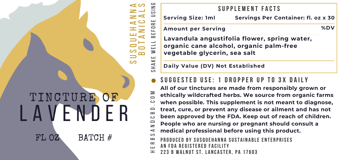 Lavender Tincture