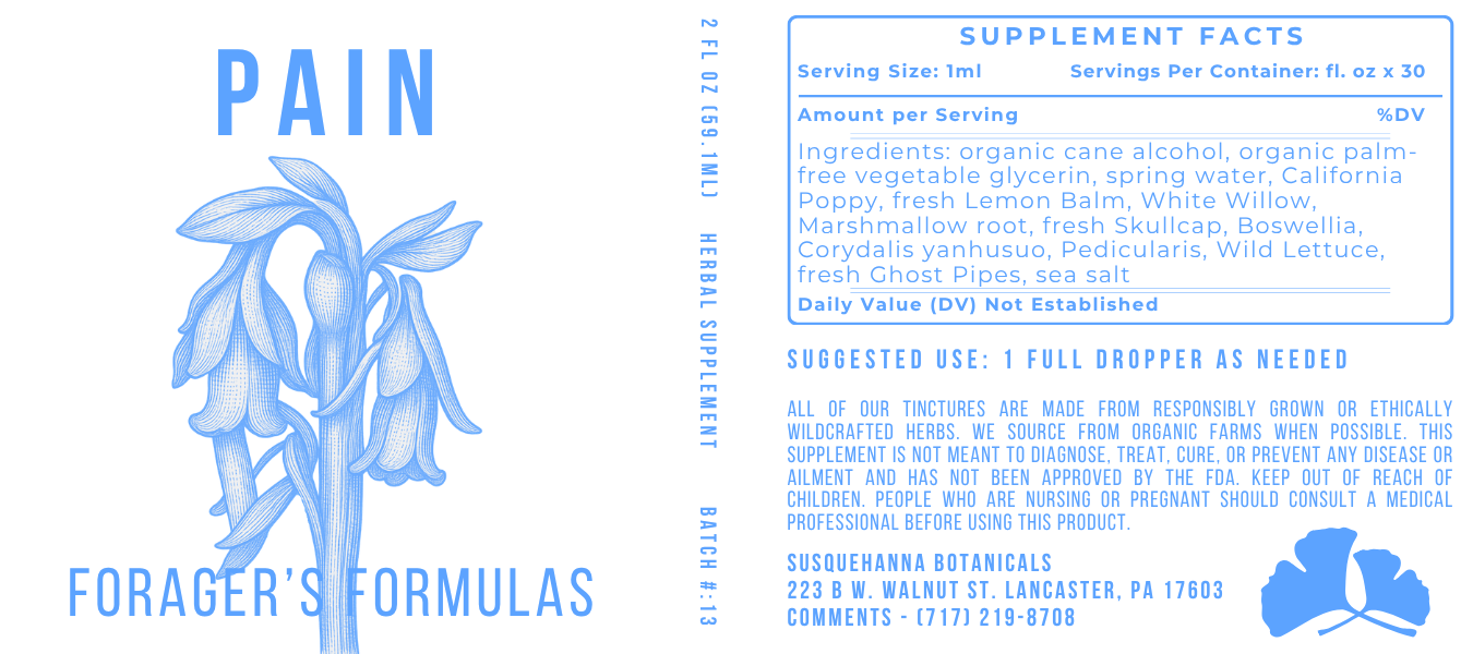 Pain Tincture - Forager's Formulas
