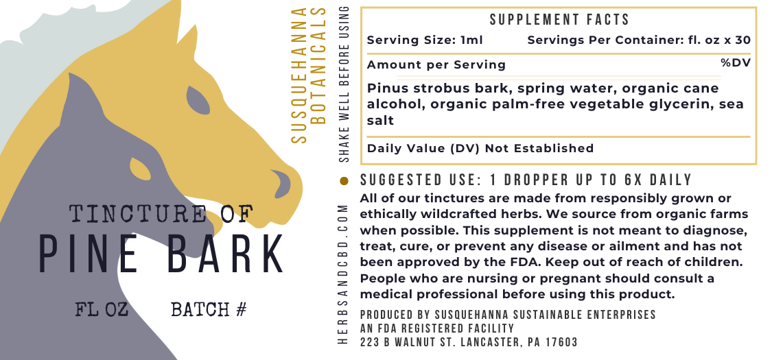 Pine Bark Tincture