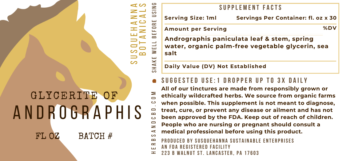 Andrographis Glycerite