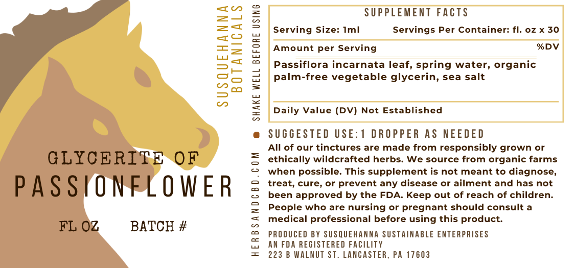 Passionflower Glycerite