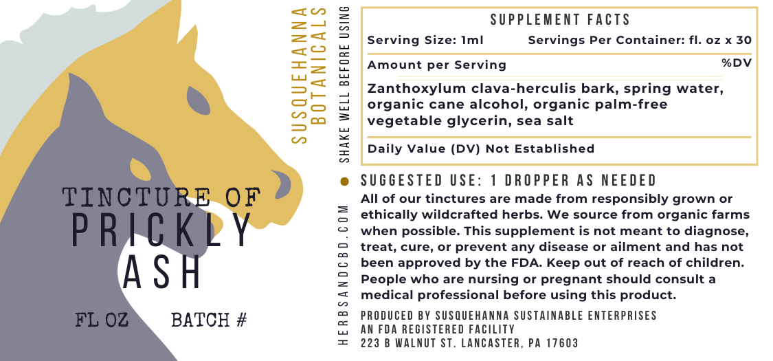 Prickly Ash Tincture