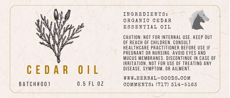Cedar Essential Oil