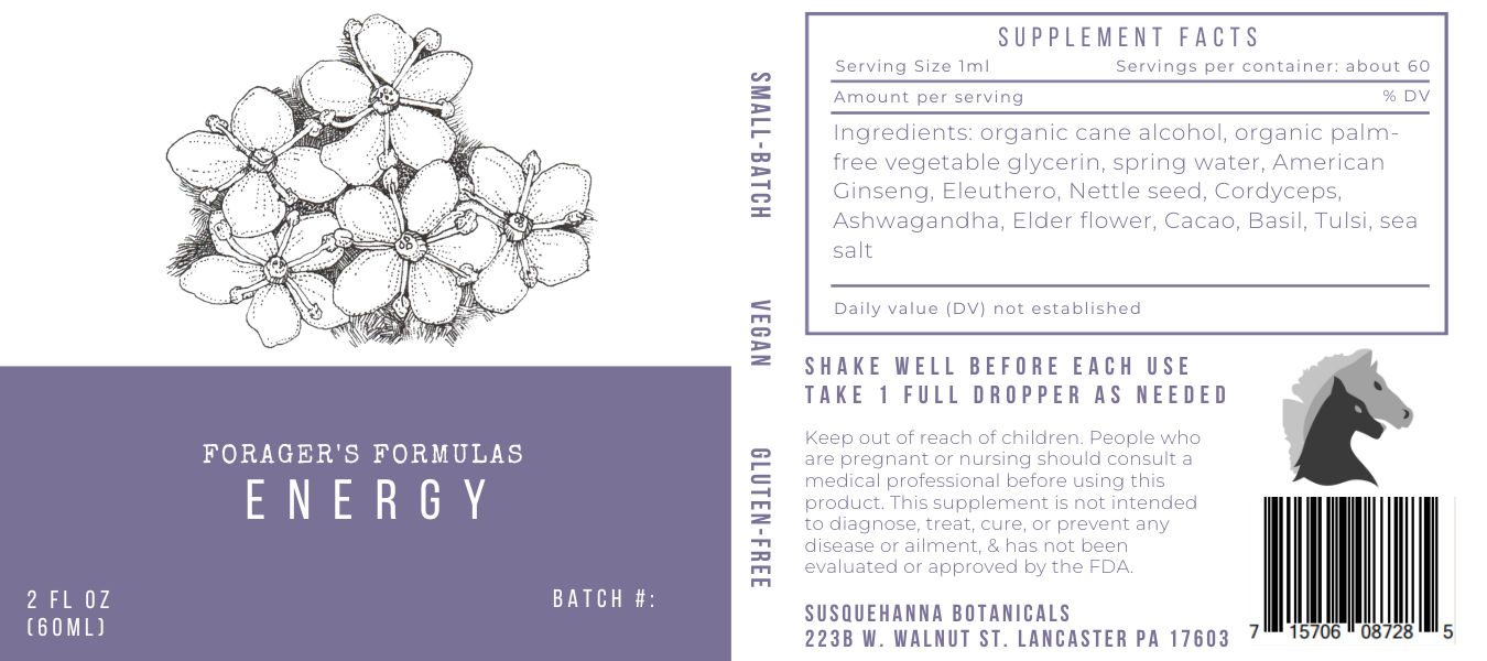 Energy Tincture - Forager's Formulas