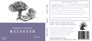 Mushroom Tincture - Forager's Formulas