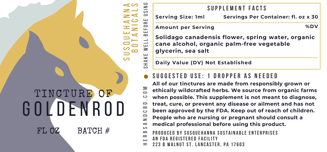 Goldenrod Tincture