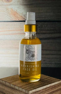 Nourishing Herbal Face Oil - Forager's Formulas Body Care
