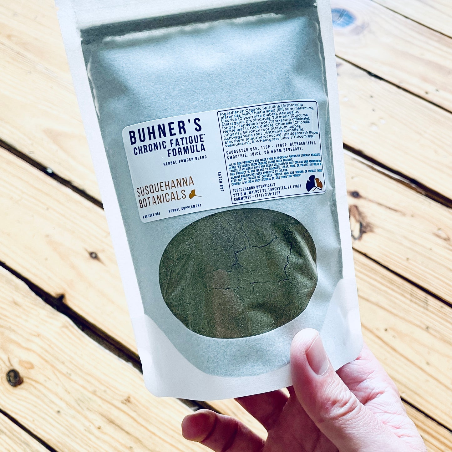 Buhner's Formula Powder Blend | Herbal Supplement | Greens Powder