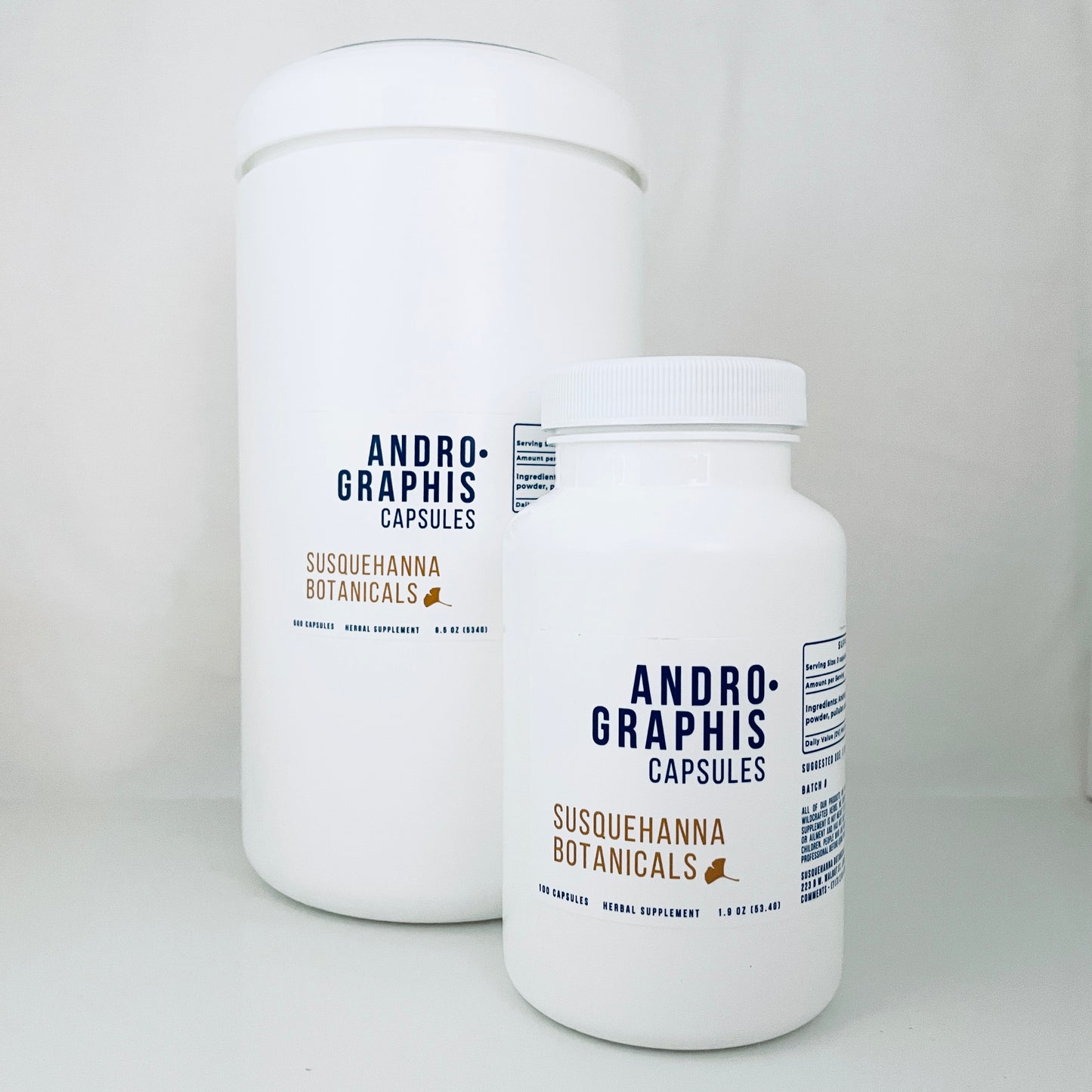 Andrographis Capsules | Hand Filled on GMP Equipment | Herbal Supplement | Kalmegh