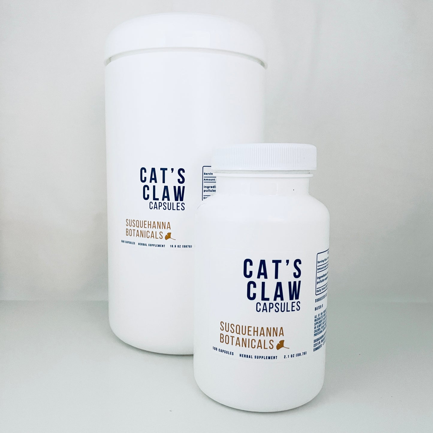 Cat's Claw Capsules | Hand Filled on GMP Equipment | Herbal Supplement | Uña de Gato