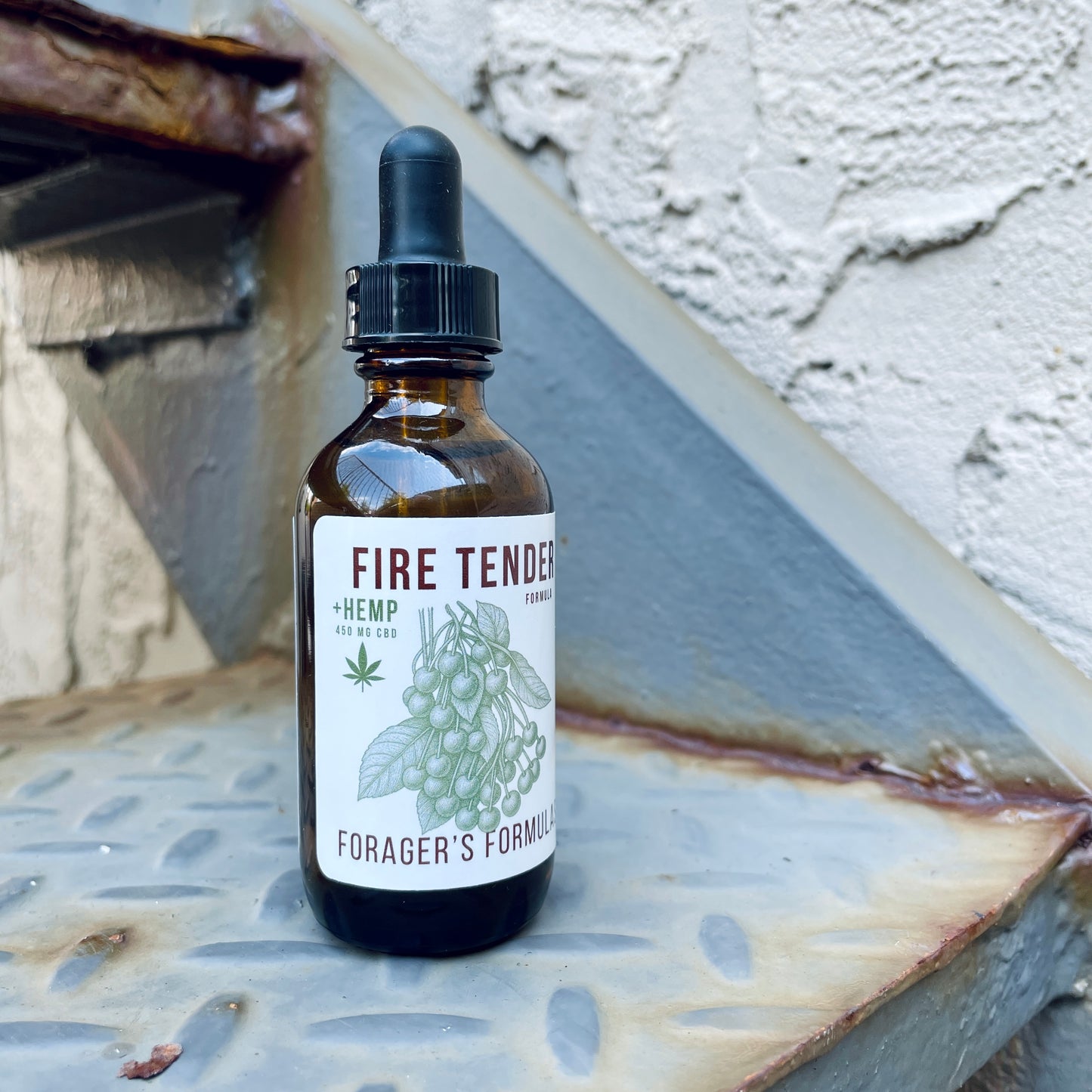 Fire Tender +Hemp | Forager's Formulas | CBD & Herbal Tincture Blend