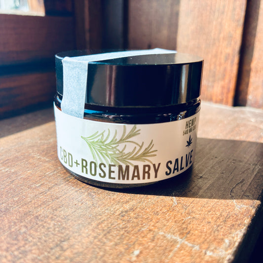 CBD + Rosemary Salve - Explorer's Formulas - 1oz