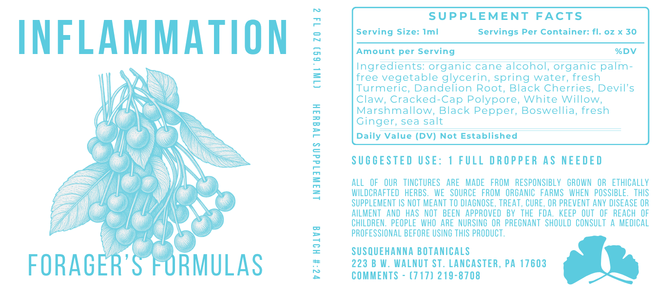 Inflammation Tincture - Forager's Formulas
