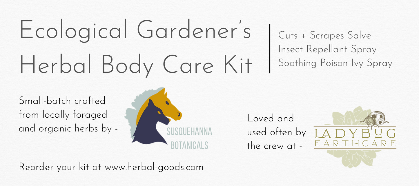 Ecological Gardener's Herbal Body Care Kit