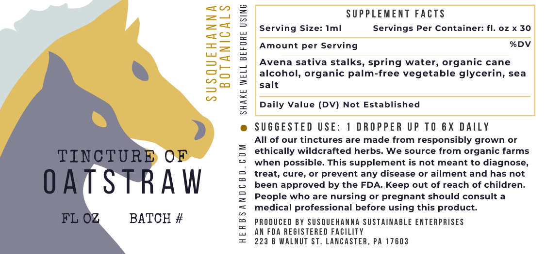 Oatstraw Tincture