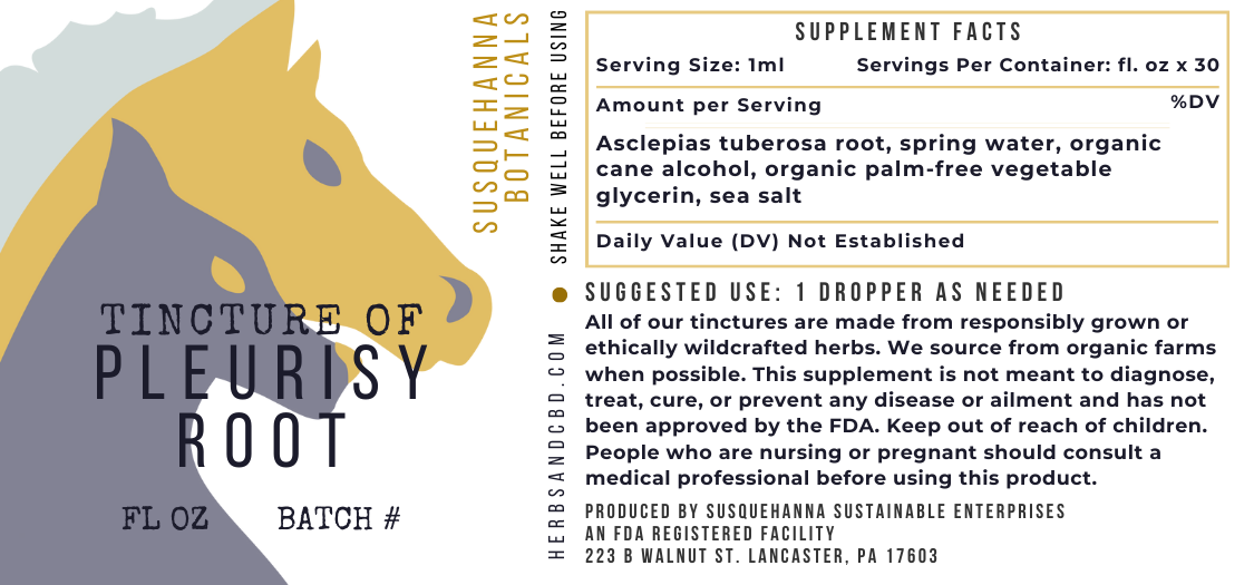 Pleurisy Root Tincture