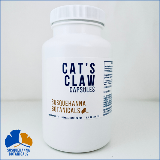 Cat's Claw Capsules | Hand Filled on GMP Equipment | Herbal Supplement | Uña de Gato