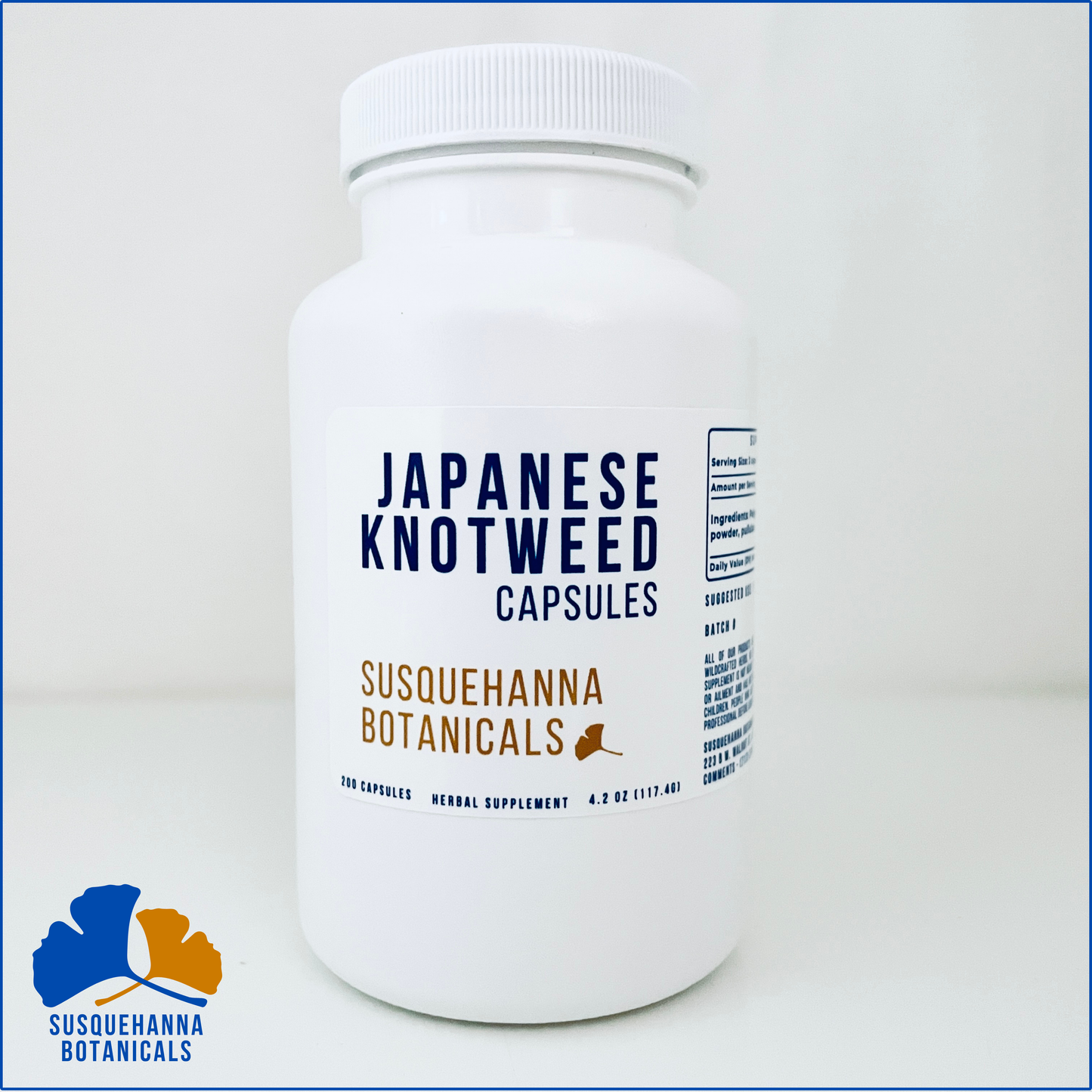 Japanese Knotweed Capsules | Hand Filled on GMP Equipment | Herbal Supplement | Hu Zhang