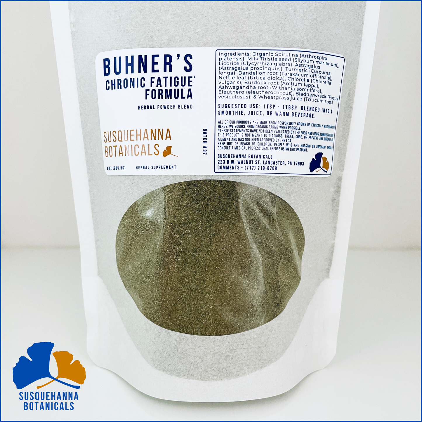 Buhner's Formula Powder Blend | Herbal Supplement | Greens Powder