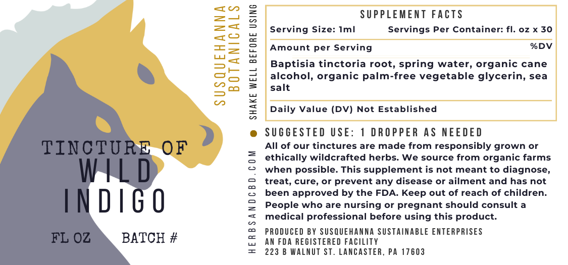 Wild Indigo Tincture